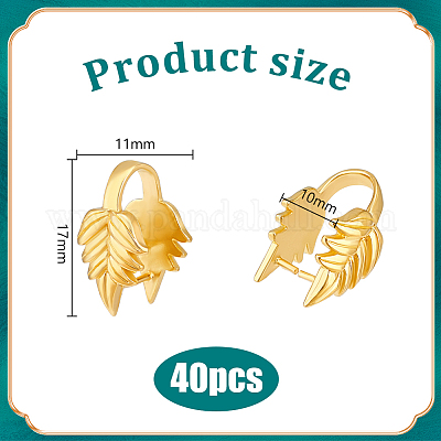 40 шт. латунные скобы для крепления на стойке KK-PH0011-30-1