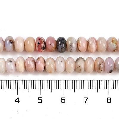 Натуральный розовый опал бусы пряди G-B125-H02-02-1