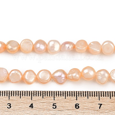 Нити из натурального культивированного пресноводного жемчуга PEAR-P064-20A-04D-1