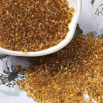 Стеклянные бусины прозрачных цветов X1-SEED-P006-02A-15-1