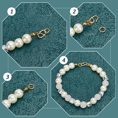 6 шт. 3 стиля 925 S-образные застежки из стерлингового серебра FIND-PH0018-34-1