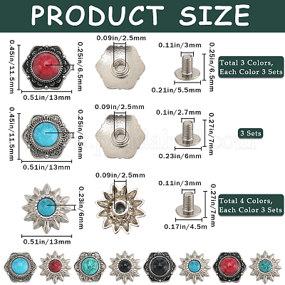 24 комплект 8-х стильных литой кнопки FIND-CP0001-85-1