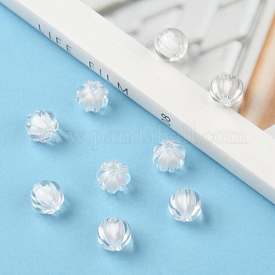 Прозрачные акриловые бусины TACR-S089-10mm-01-1