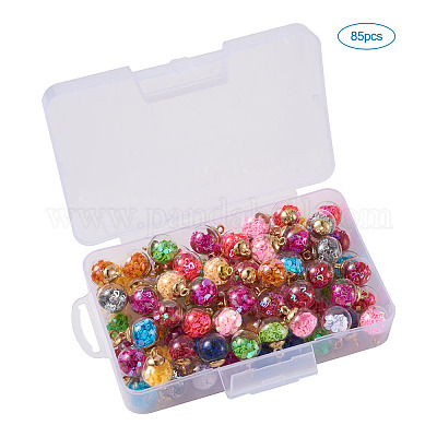 Прозрачные стеклянные глобусы подвесные наборы GLAA-TA0003-01-1