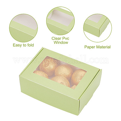 Прямоугольные бумажные складные подарочные коробки CON-WH0094-46D-02-1