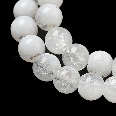 Стеклянные бусины кракле X1-GLAA-U001-6mm-07-1