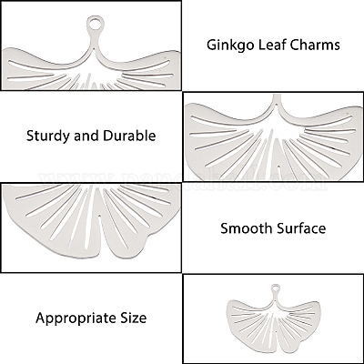 12 шт. подвески из нержавеющей стали 201 STAS-UN0046-54-1