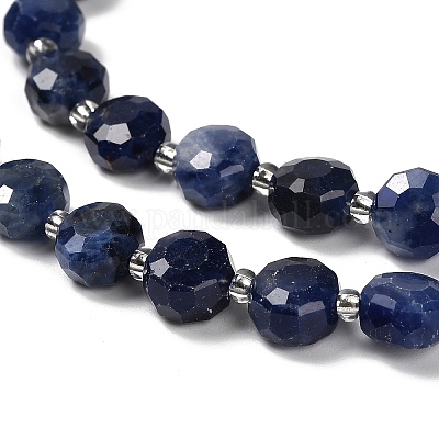 Природный содалит бисер нитей G-B153-A11-1