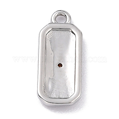 Латунные микро проложить кубического циркония подвески ZIRC-I054-12P-03-1