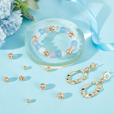 42 шт. 3-х видов латунных филигранных бусин KK-BBC0010-67-1