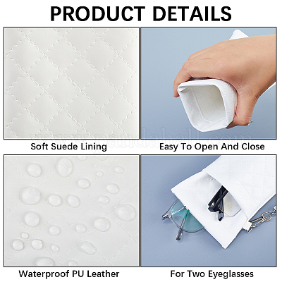 Чехлы для очков из искусственной кожи FIND-WH20019-219A-1