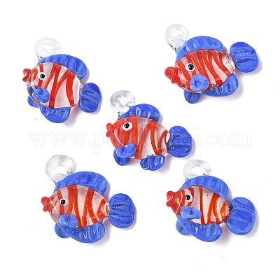 Подвески лэмпворк ручной работы LAMP-N024-34C-01A-1