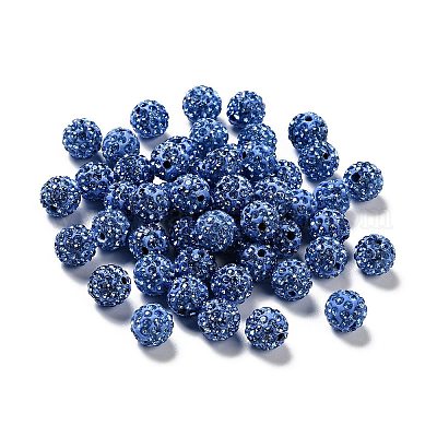 Pave disco бусины RB-A130-10mm-20-1