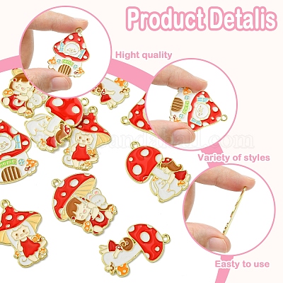 10шт 5 стиля кулон из цинкового сплава FIND-FS0003-14-1