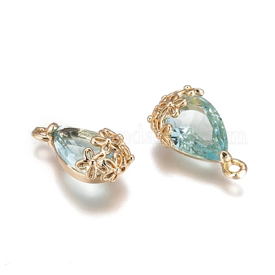 Прозрачные стеклянные подвески X-GLAA-T007-05C-1