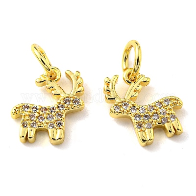 Стойки обшивки латунь микро проложить кубическую прелесть диоксида циркония KK-D036-07G-1