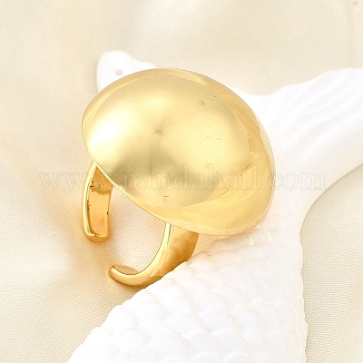 Латунные манжеты для женщин RJEW-F183-01G-1