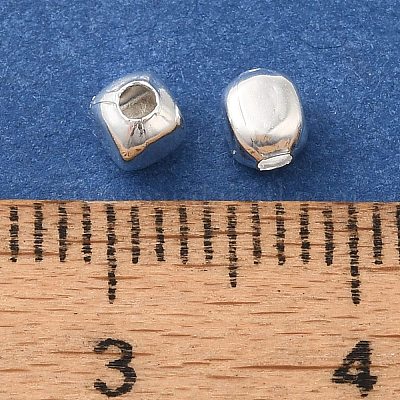 Латунные бусины KK-K383-08C-S-1