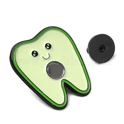 Эмалированная булавка на стоматологическую тематику&nbsp;LS-JEWB-D019-02C-EB-1