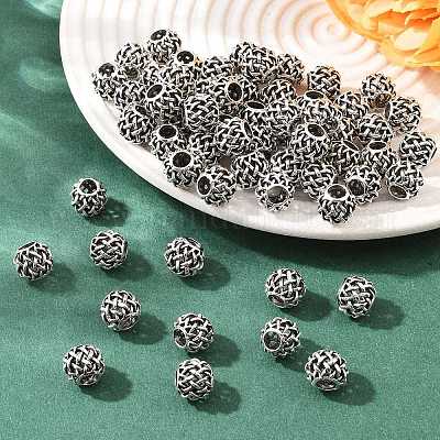 Сплавочные европейские бусины X-PALLOY-S079-011AS-1