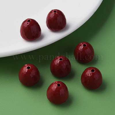 Непрозрачные акриловые бусины&nbsp;MACR-S373-10A-A01-1