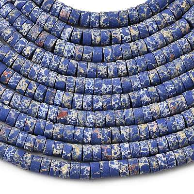 Окрашенные синтетические нити из имперской яшмы G-Z089-A03-N-1