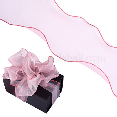 12 м полиэстеровая лента с волнистым краем DIY-TA0012-96A-1