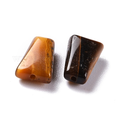 Природных тигровый глаз бисером G-M379-34-1