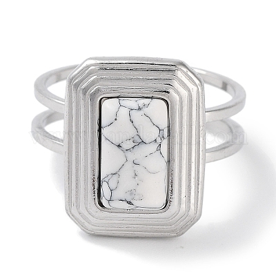 Кольцо из нержавеющей стали 304 RJEW-B059-09P-02-1