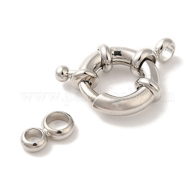 Латунная пружинная застежка KK-L220-051A-P-1