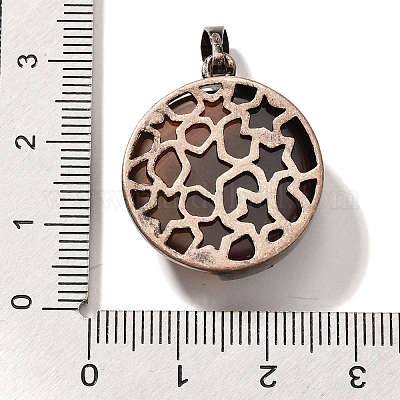 Подвески из натурального красного агата (окрашенного и нагретого) G-P560-01R-14-1