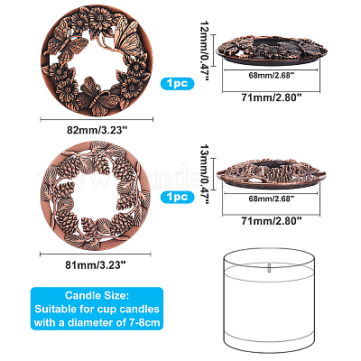 Крышки для свечей из цинкового сплава PALLOY-PH0013-63R-NF-1