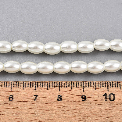 Выпечка из окрашенного перламутрового стекла жемчужные бусинки HY-T002-01B-02-1