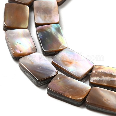 Нити бусин из натуральных морских раковин SHEL-K006-21-1