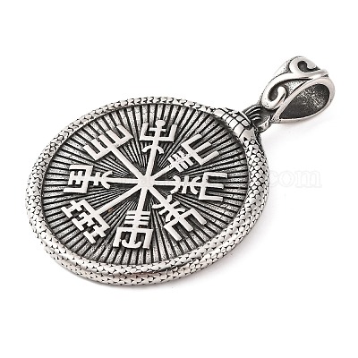 Большие подвески из хирургической нержавеющей стали 316 STAS-Z073-47AS-1