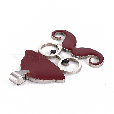 201 подвеска из нержавеющей стали с эмалью STAS-S110-076B-1