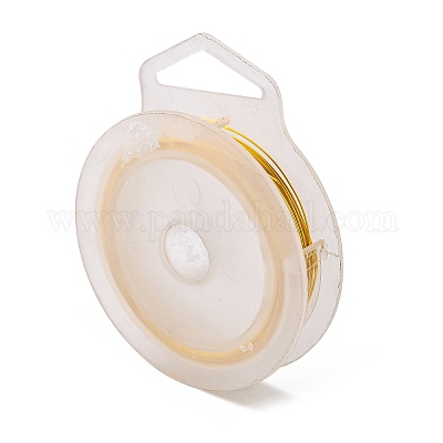 Круглая медная проволока для изготовления ювелирных изделий CWIR-WH0001-0.5mm-05-1-1