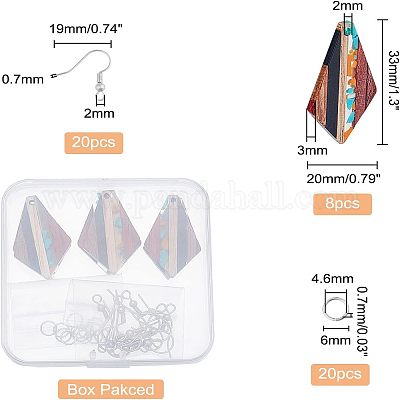 DIY серьги решений DIY-OC0006-91-1