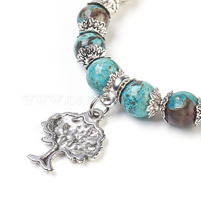 Чакра ювелирные изделия BJEW-JB03829-01-1