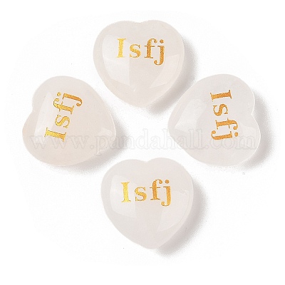 Натуральный кварцевый кристалл с гравировкой сердца G-K353-05G-1