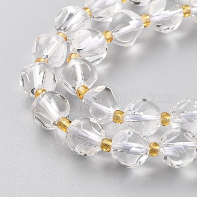 Природных кристаллов кварца бисер нитей G-A030-B36-8mm-B-1