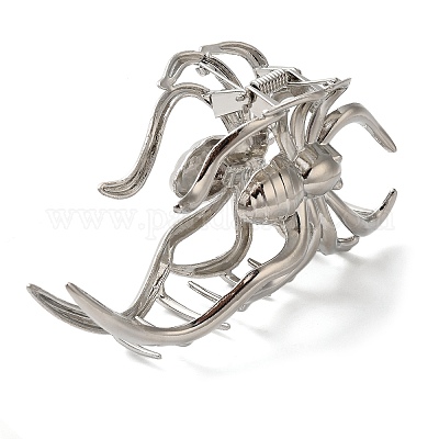 Заколки для волос из сплава на Хэллоуин для женщин и девочек AJEW-A056-06D-P-1