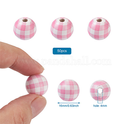 Натуральные деревянные бусы&nbsp;LS-WOOD-TAC0010-05D-1