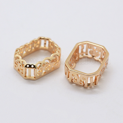 Латунь пришить настройки зубца KK-E753-07LG-10x14-1