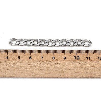 Устойчивые к потускнению мужские ювелирные изделия из нержавеющей стали 304 кубинские звенья цепи CHS-A003M-1.8NK-1