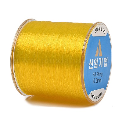 Корейская эластичная эластичная нить с круглыми кристаллами EW-Z002-02A-0.6mm-1