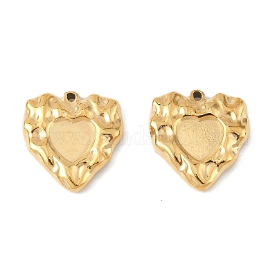 Оправы для подвесок из нержавеющей стали 304 в виде кабошонов STAS-L022-540G-1