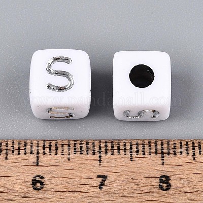 Непрозрачные акриловые бусины SACR-T035-03S-1