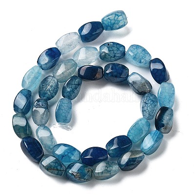 Природных вены драконов агат бисер нитей G-G172-01U-1