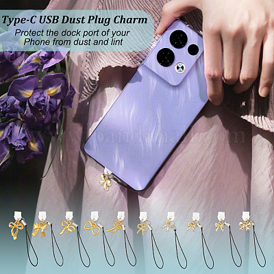 20 шт. 10-х стильных ремешка для мобильного телефона из сплава HJEW-OC00112-1